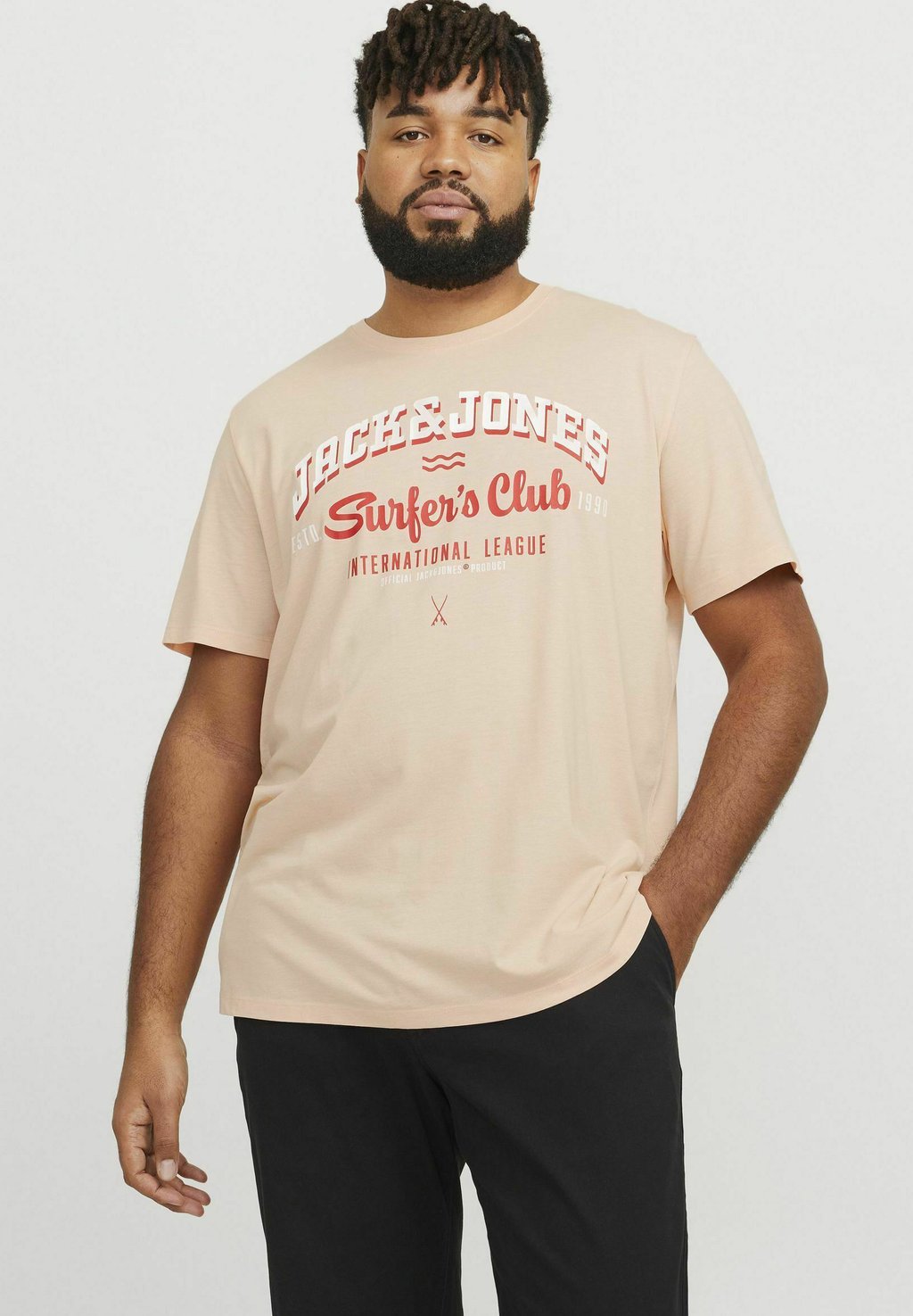 Рубашка с принтом JJELOGO Jack & Jones, коралловый
Рубашка с принтом JJELOGO Jack & Jones, коралловый