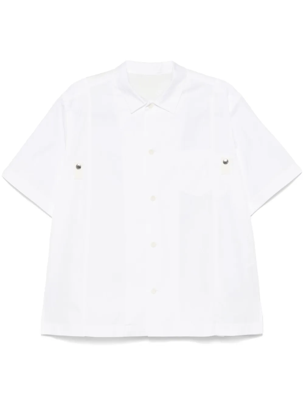 Рубашка со вставками SACAI, белый
Рубашка со вставками SACAI, белый