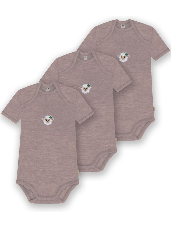 Normani Outdoor Sports Комплект из 3 детских боди с коротким рукавом из мериносовой шерсти, цвет Тауранга, розовый
Normani Outdoor Sports Комплект из 3 детских боди с коротким рукавом из мериносовой шерсти, цвет Тауранга, розовый