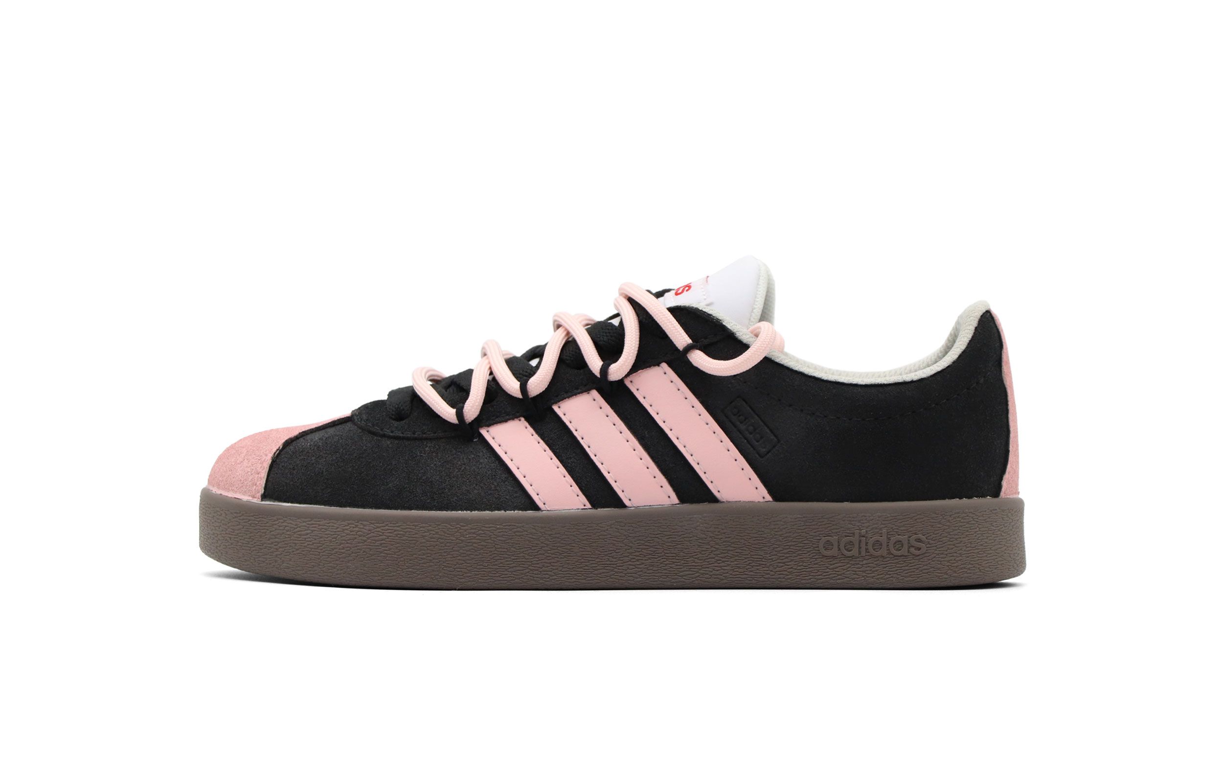 Adidas Neo ВЛ Корт Лайфстайл Музыкальная нота противоскользящие износостойкие лоу-топ скейтбордские кроссовки унисекс черно-розовые, цвет Black Pink 
Adidas Neo ВЛ Корт Лайфстайл Музыкальная нота противоскользящие износостойкие лоу-топ скейтбордские кроссовки унисекс черно-розовые, цвет Black Pink