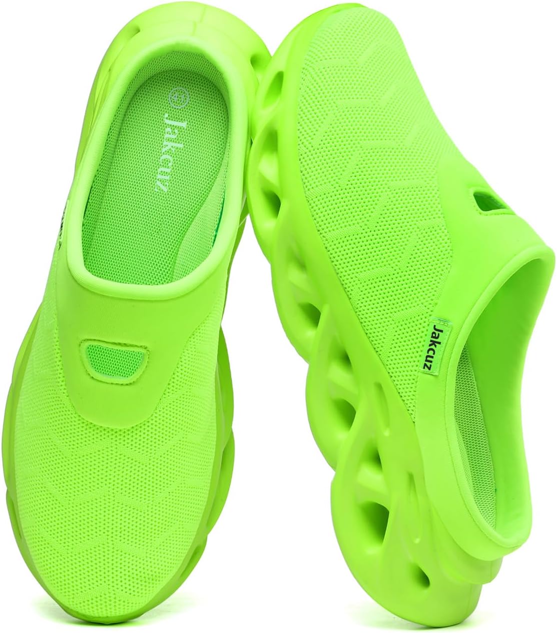 Jakcuz Men Slip On Mules Легкие кроссовки с открытой пяткой Дышащие прогулочные туфли, зеленый
Jakcuz Men Slip On Mules Легкие кроссовки с открытой пяткой Дышащие прогулочные туфли, зеленый