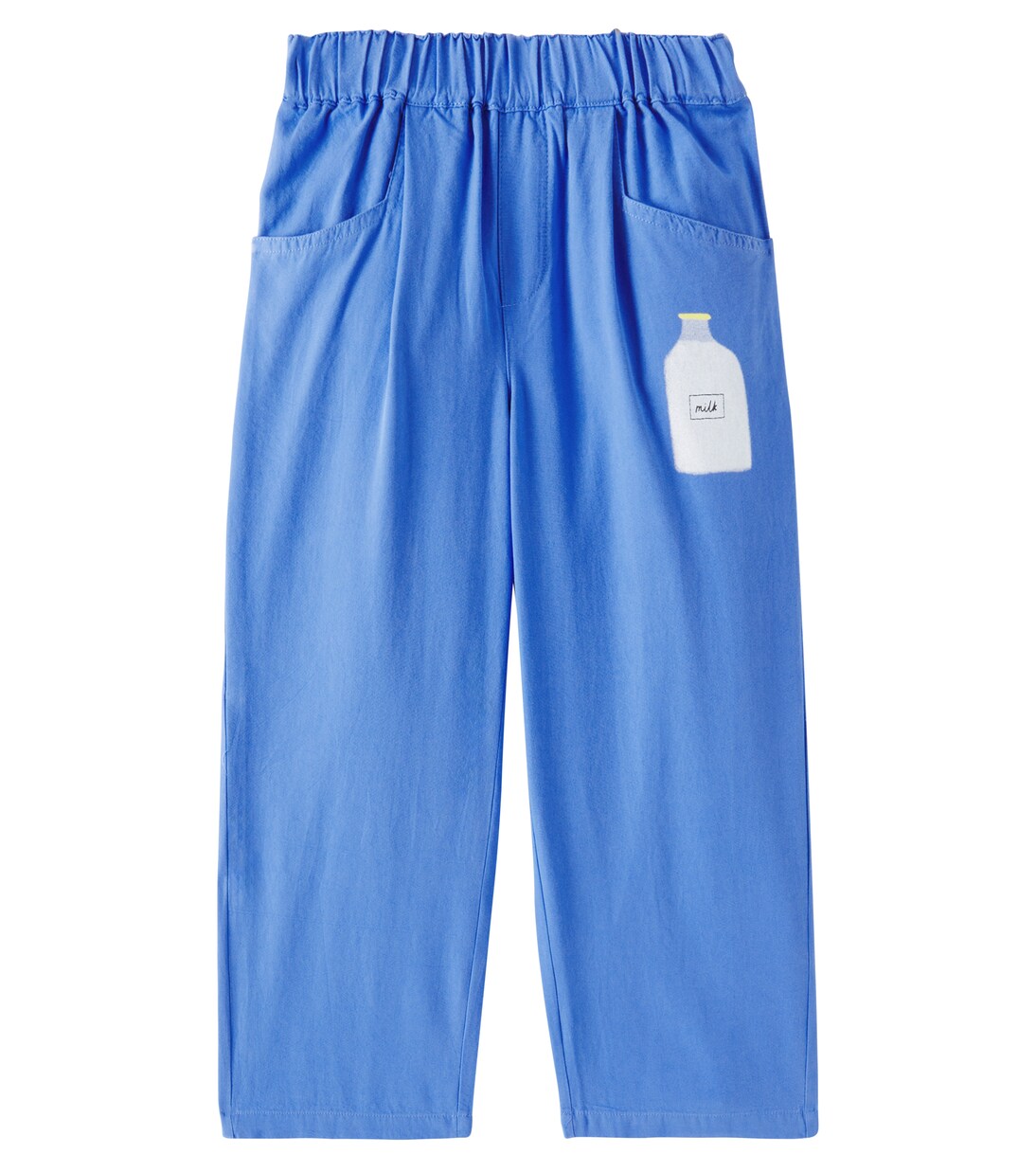 Прямые брюки из молочного хлопка Jellymallow, синий
Прямые брюки из молочного хлопка Jellymallow, синий