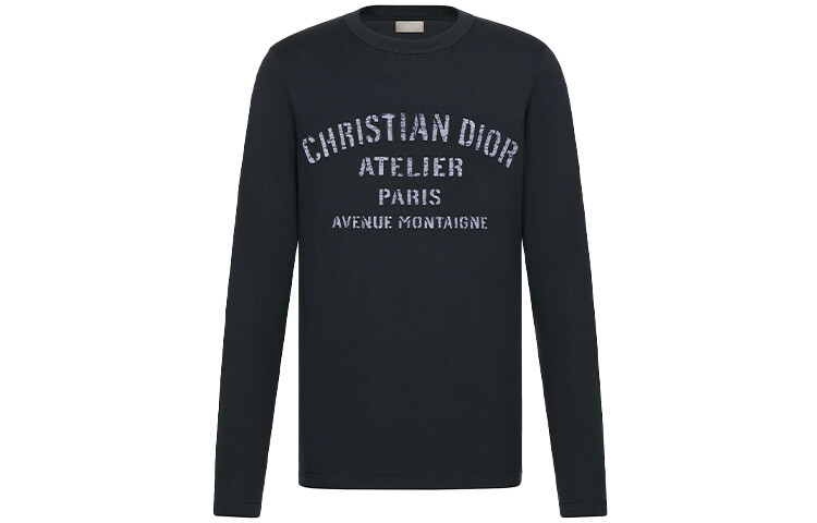 Ежеквартальные новинки Футболка мужская темно-синяя Dior, синий
Ежеквартальные новинки Футболка мужская темно-синяя Dior, синий