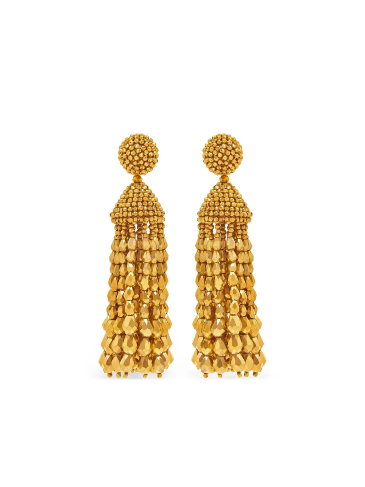 Oscar de la Renta серьги с бусинами, золотой
Oscar de la Renta серьги с бусинами, золотой