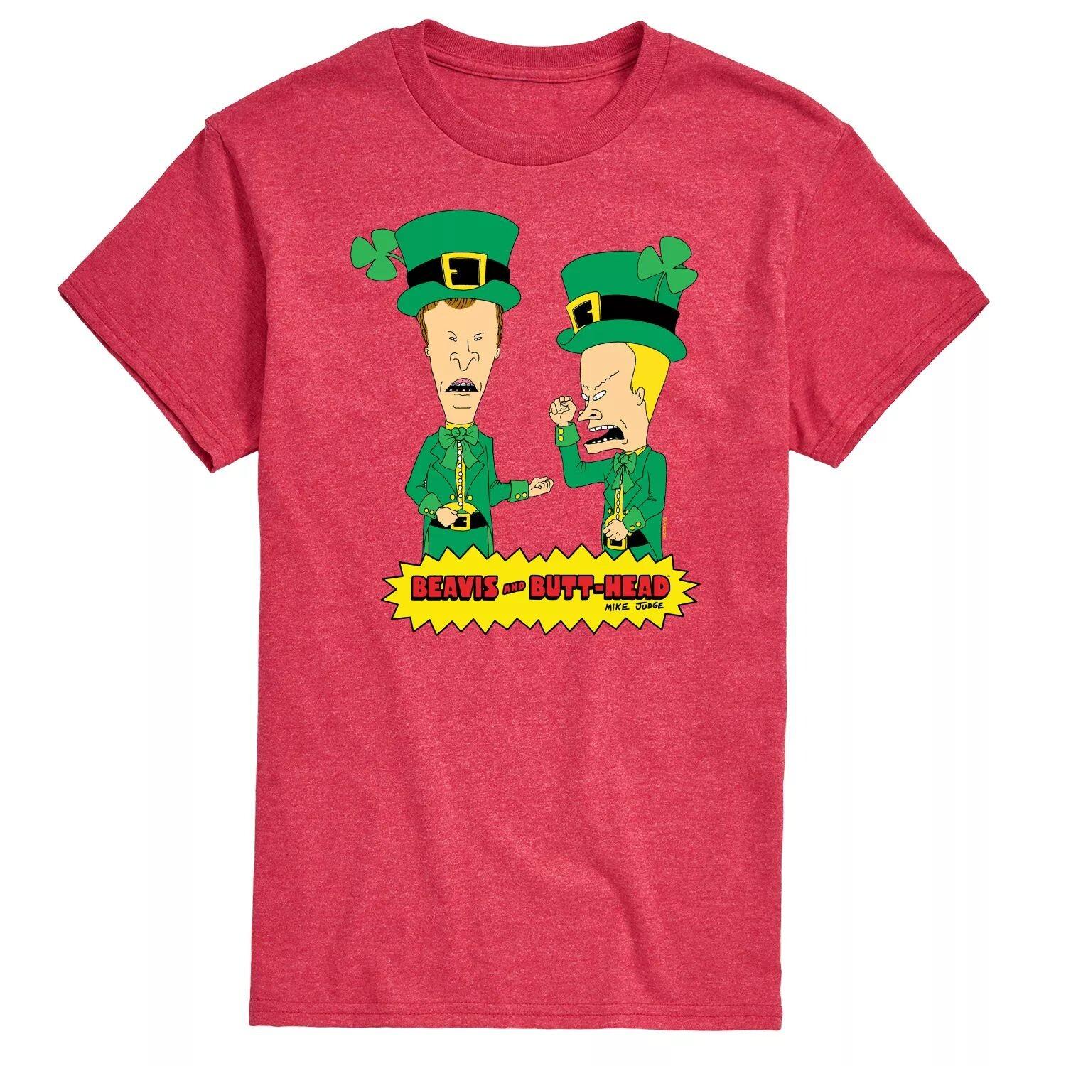 Мужская футболка Beavis And Butthead ко Дню Святого Патрика Licensed Character
Мужская футболка Beavis And Butthead ко Дню Святого Патрика Licensed Character