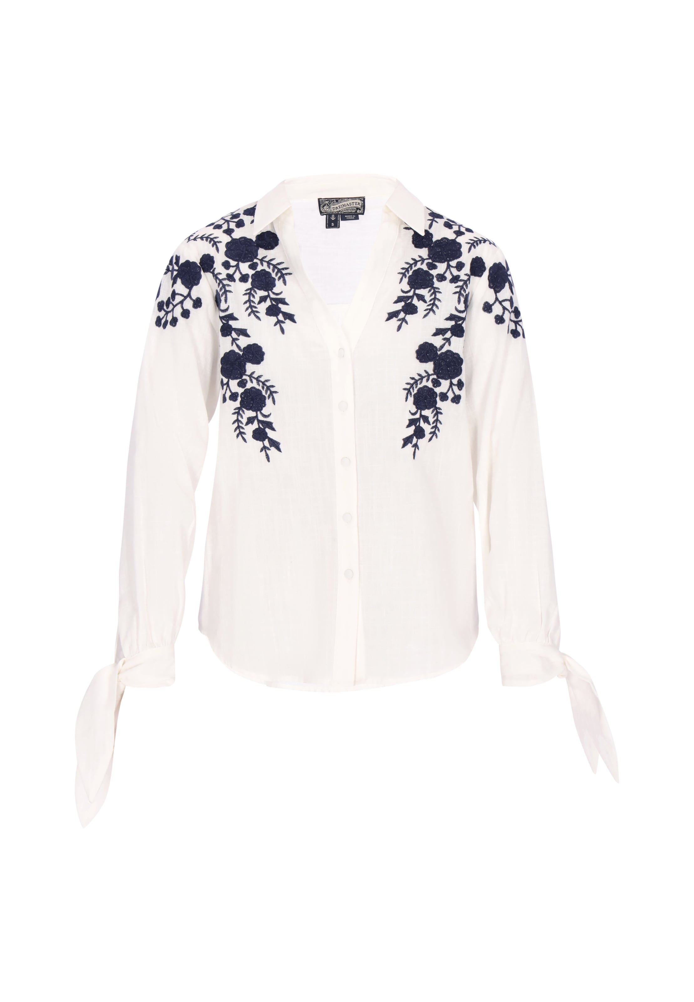 DreiMaster Vintage Блузка в цвете Off White
DreiMaster Vintage Блузка в цвете Off White