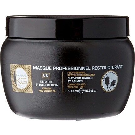 Keragold Pro Маска для волос с кератином/рициновым маслом CC 500 мл
Keragold Pro Маска для волос с кератином/рициновым маслом CC 500 мл