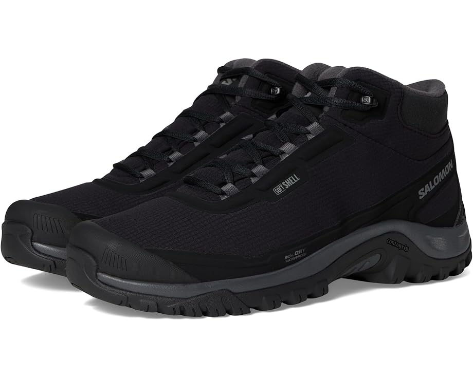 Мужские ботинки для скалолазания Salomon Shelter, Black/Asphalt/Castlerock
Мужские ботинки для скалолазания Salomon Shelter, Black/Asphalt/Castlerock