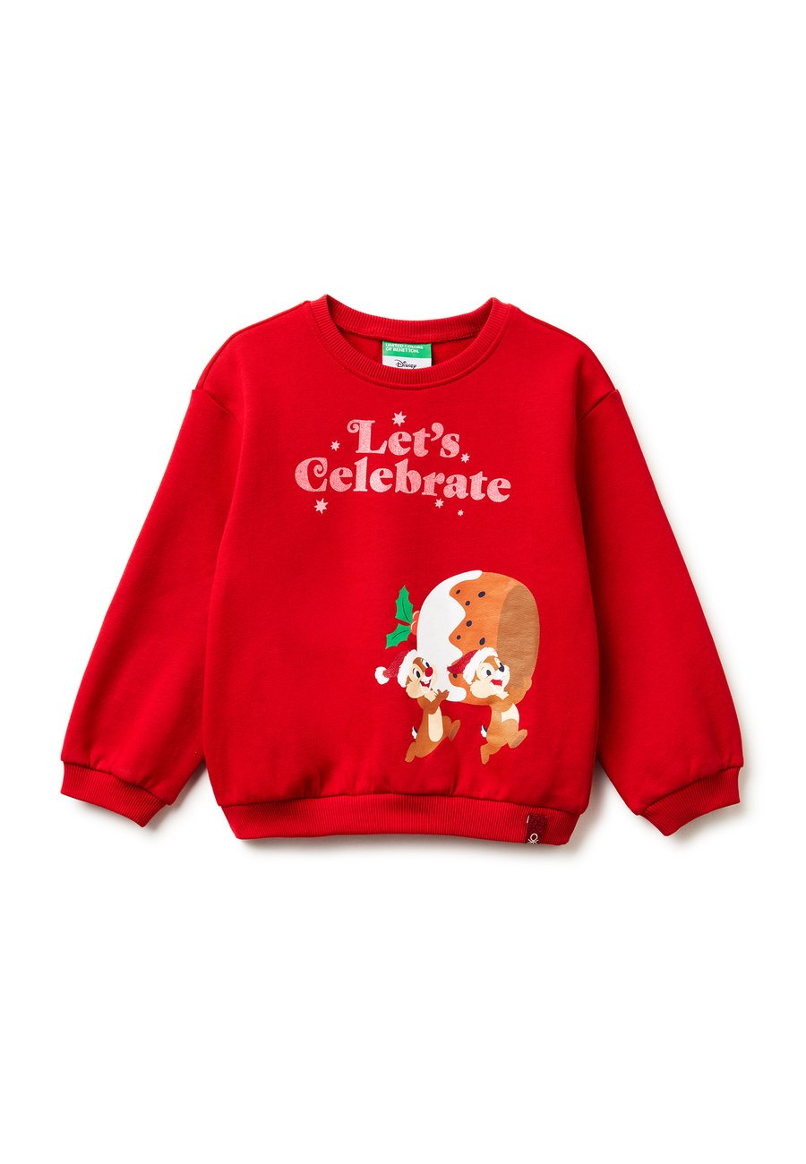 Толстовка United Colors of Benetton BACK-FACE CREWNECK MULTICOLOR PRINT WITH TOUCHES OF GLITTER ON FRONT AND LOGO LABEL ON FRONT HEM, Red
Толстовка United Colors of Benetton BACK-FACE CREWNECK MULTICOLOR PRINT WITH TOUCHES OF GLITTER ON FRONT AND LOGO LABEL ON FRONT HEM, Red