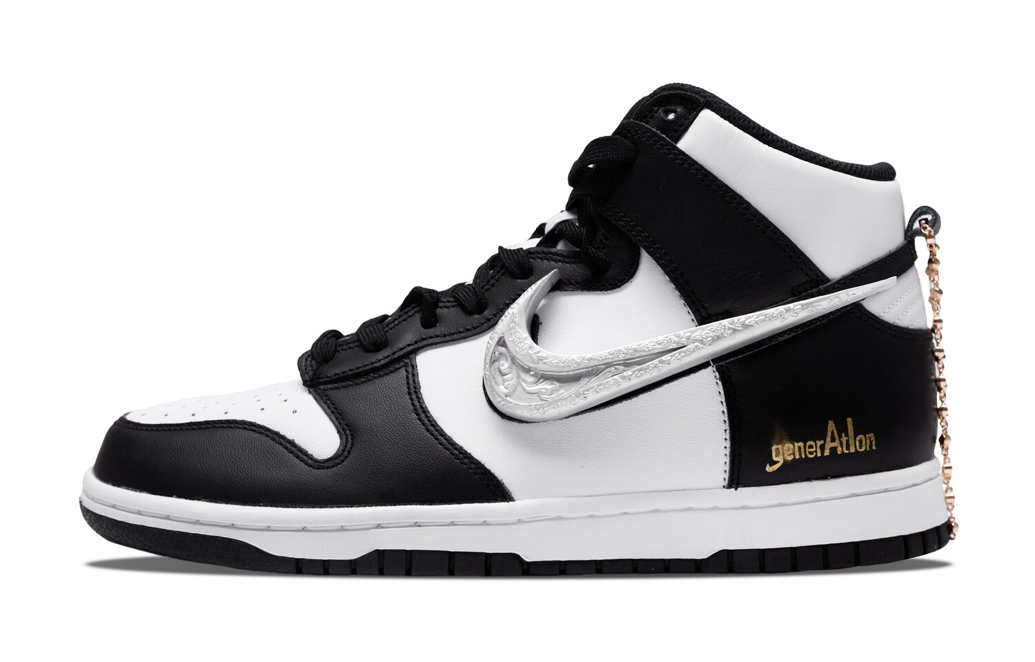 Кроссовки Nike Dunk High Skateboarding Shoes Women's High-top Black/white, черный
Кроссовки Nike Dunk High Skateboarding Shoes Women's High-top Black/white, черный