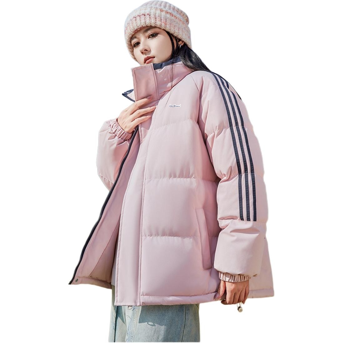 Пуховик мужской с воротником стойкой утепленный стеганый VanCamel, розовый
Пуховик мужской с воротником стойкой утепленный стеганый VanCamel, розовый