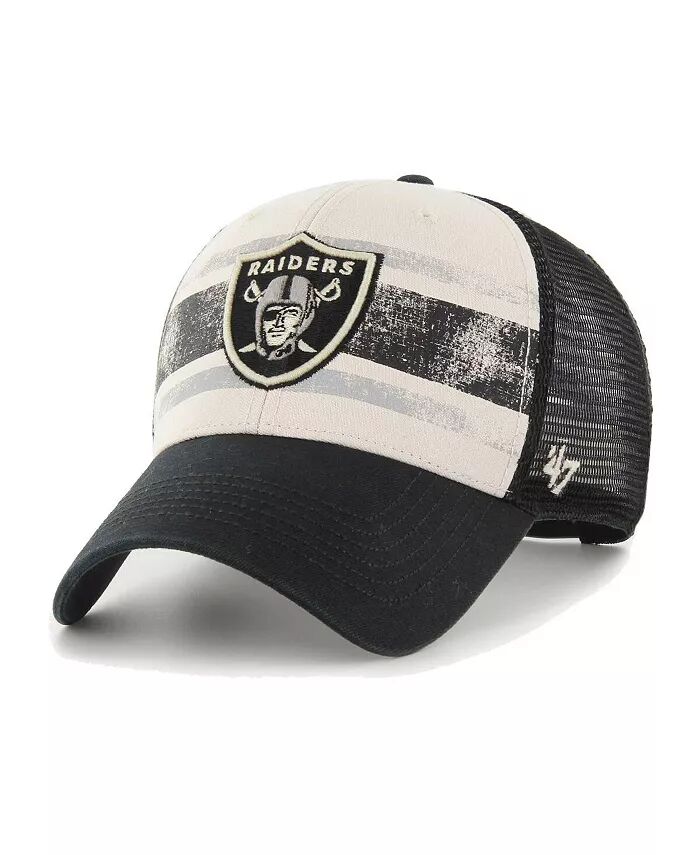 Мужская кремовая состаренная кепка Las Vegas Raiders Breakout MVP Trucker Adjustable '47 Brand
Мужская кремовая состаренная кепка Las Vegas Raiders Breakout MVP Trucker Adjustable '47 Brand