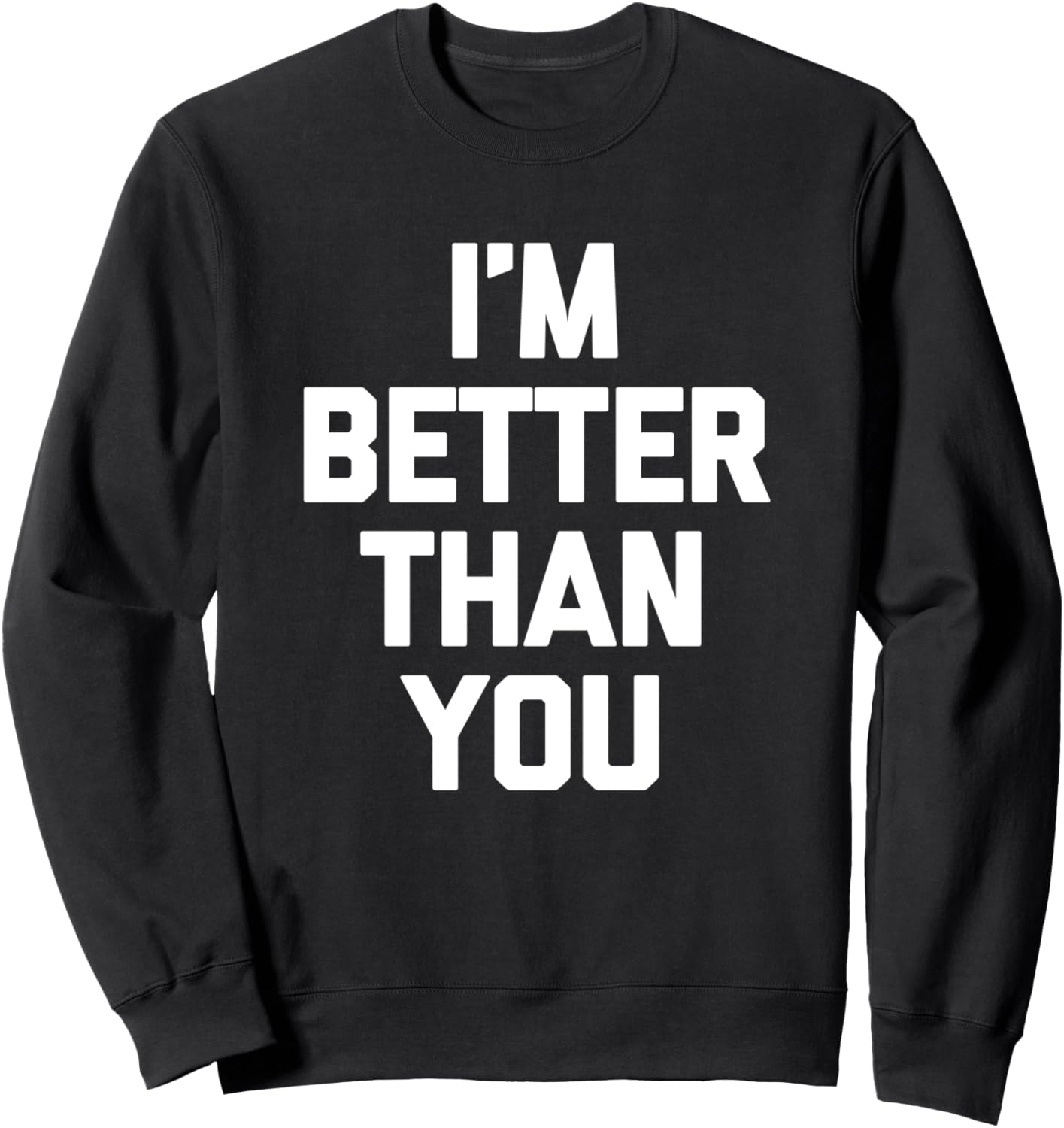 Футболка «Я лучше тебя» с забавными саркастическими надписями, черная Funny Shirt With Saying & Funny T-Shirts
Футболка «Я лучше тебя» с забавными саркастическими надписями, черная Funny Shirt With Saying & Funny T-Shirts