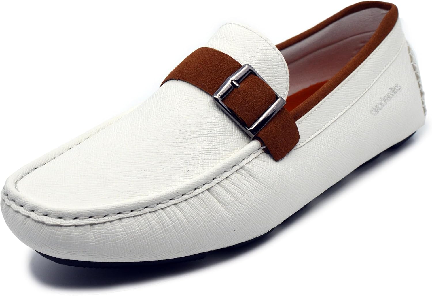 Мужские лоферы с пряжкой и битом AKADEMIKS с амортизирующей стелькой из памяти формы, белый
Мужские лоферы с пряжкой и битом AKADEMIKS с амортизирующей стелькой из памяти формы, белый