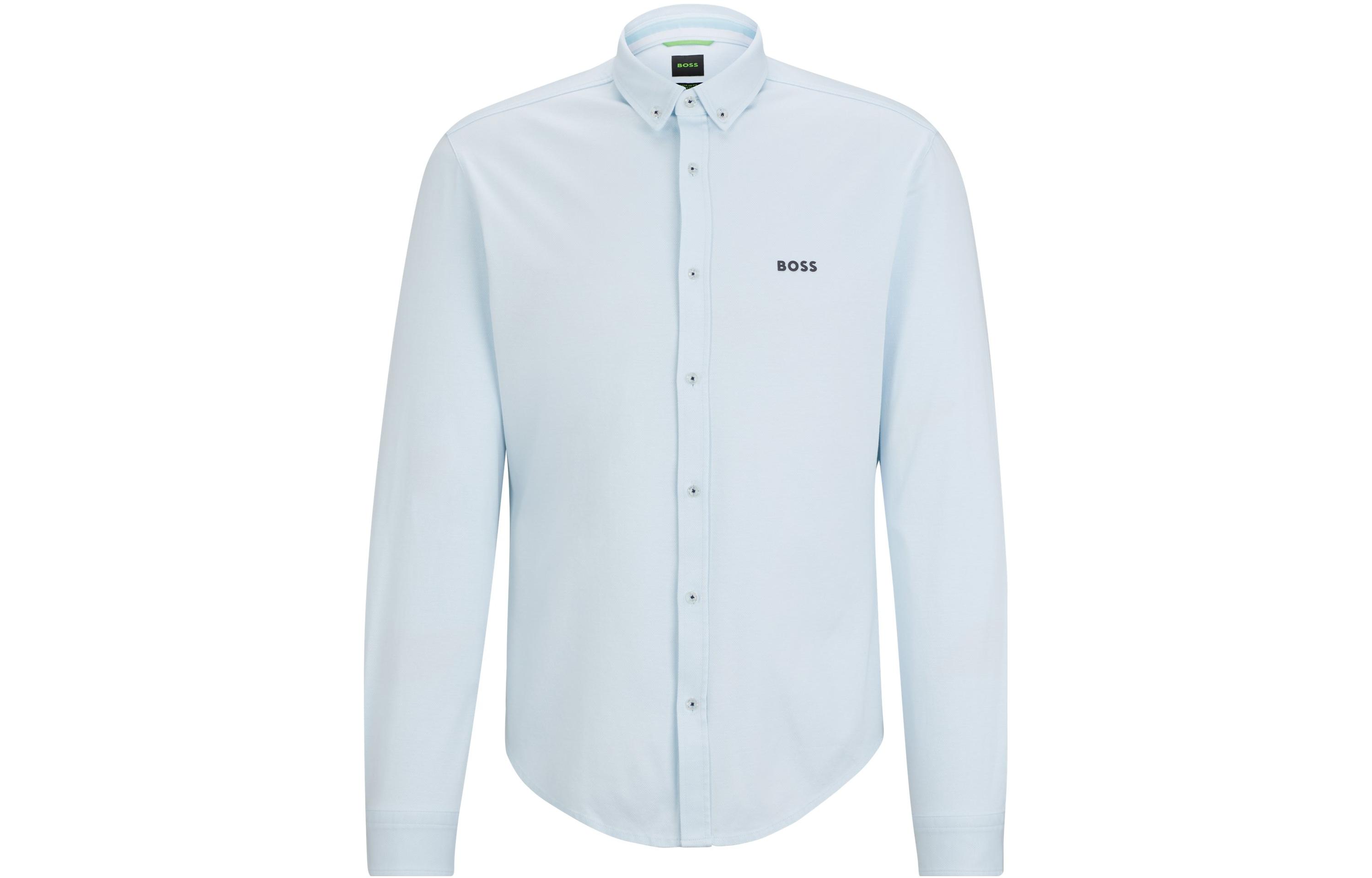 HUGO BOSS Мужская синяя рубашка
HUGO BOSS Мужская синяя рубашка