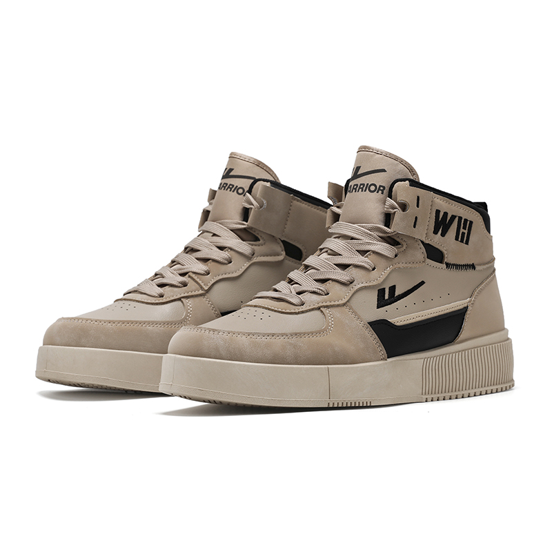 WARRIOR Износостойкие утепленные высокие кроссовки для скейтбординга унисекс цвета хаки-черный (высокий стиль), цвет Khaki Black (High-Top Style)
WARRIOR Износостойкие утепленные высокие кроссовки для скейтбординга унисекс цвета хаки-черный (высокий стиль), цвет Khaki Black (High-Top Style)