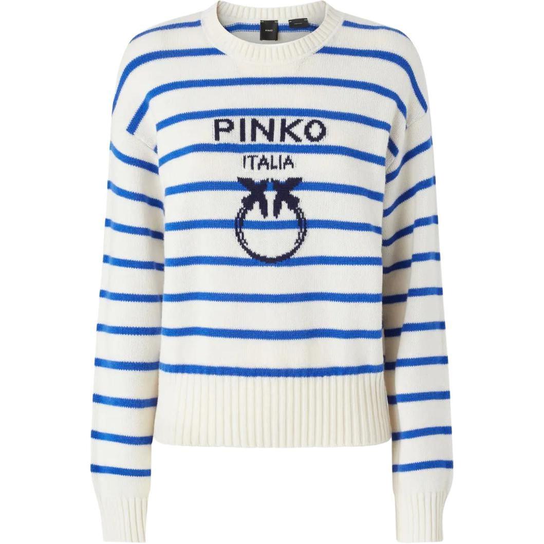 Свитер Love Birds с интарсией PINKO, белый
Свитер Love Birds с интарсией PINKO, белый