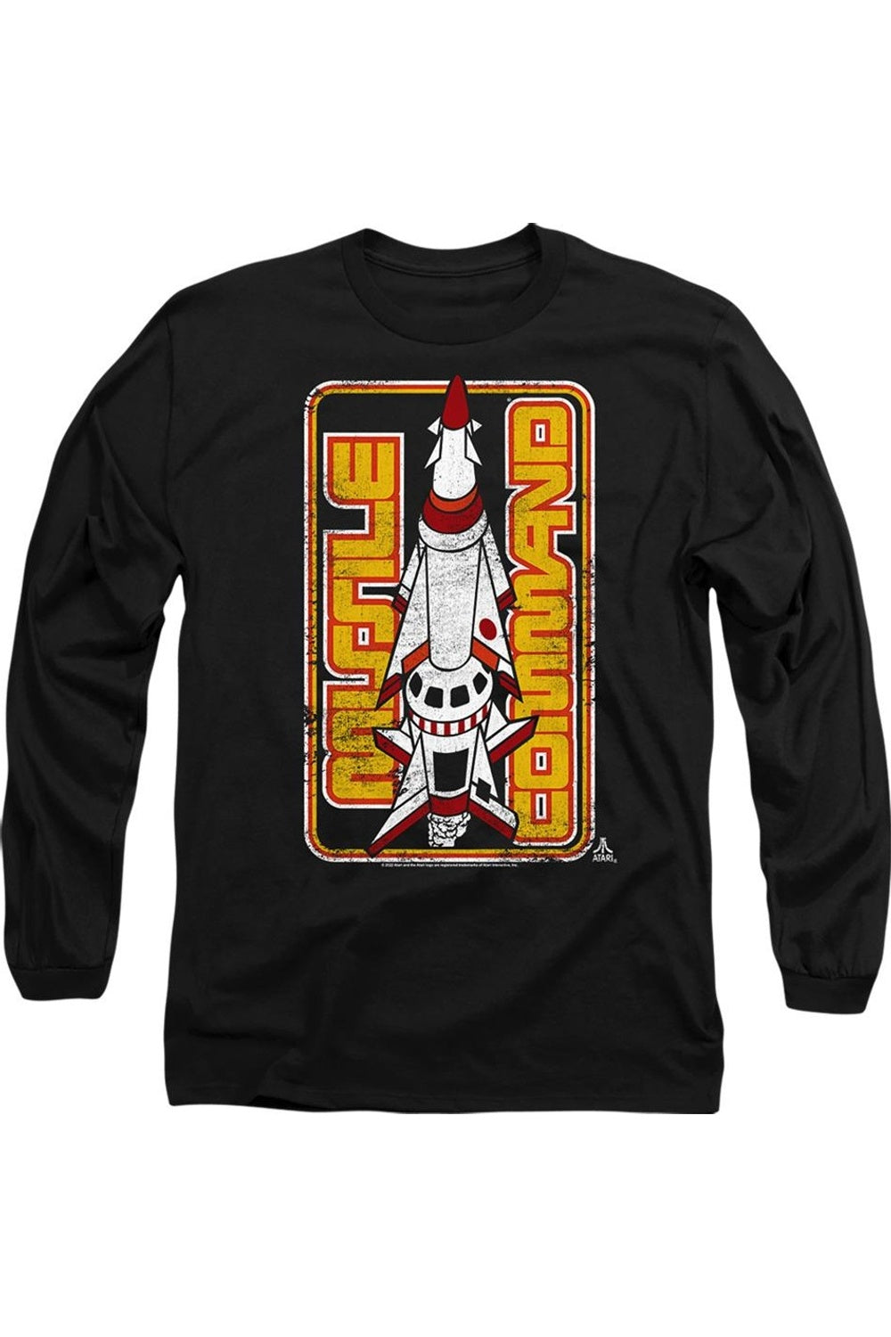 Футболка Atari Missile с длинным рукавом для взрослых Gildan, черный
Футболка Atari Missile с длинным рукавом для взрослых Gildan, черный