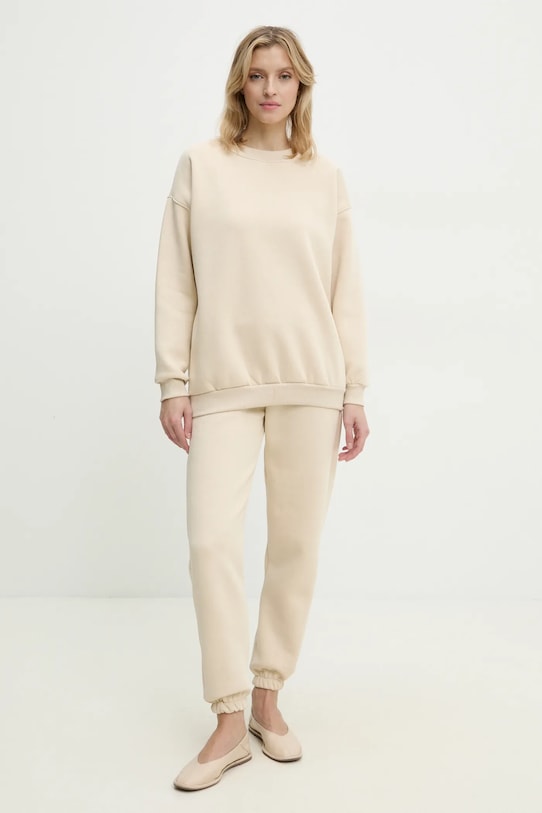 Хлопковый спортивный костюм Answear.Lab, бежевый
Хлопковый спортивный костюм Answear.Lab, бежевый