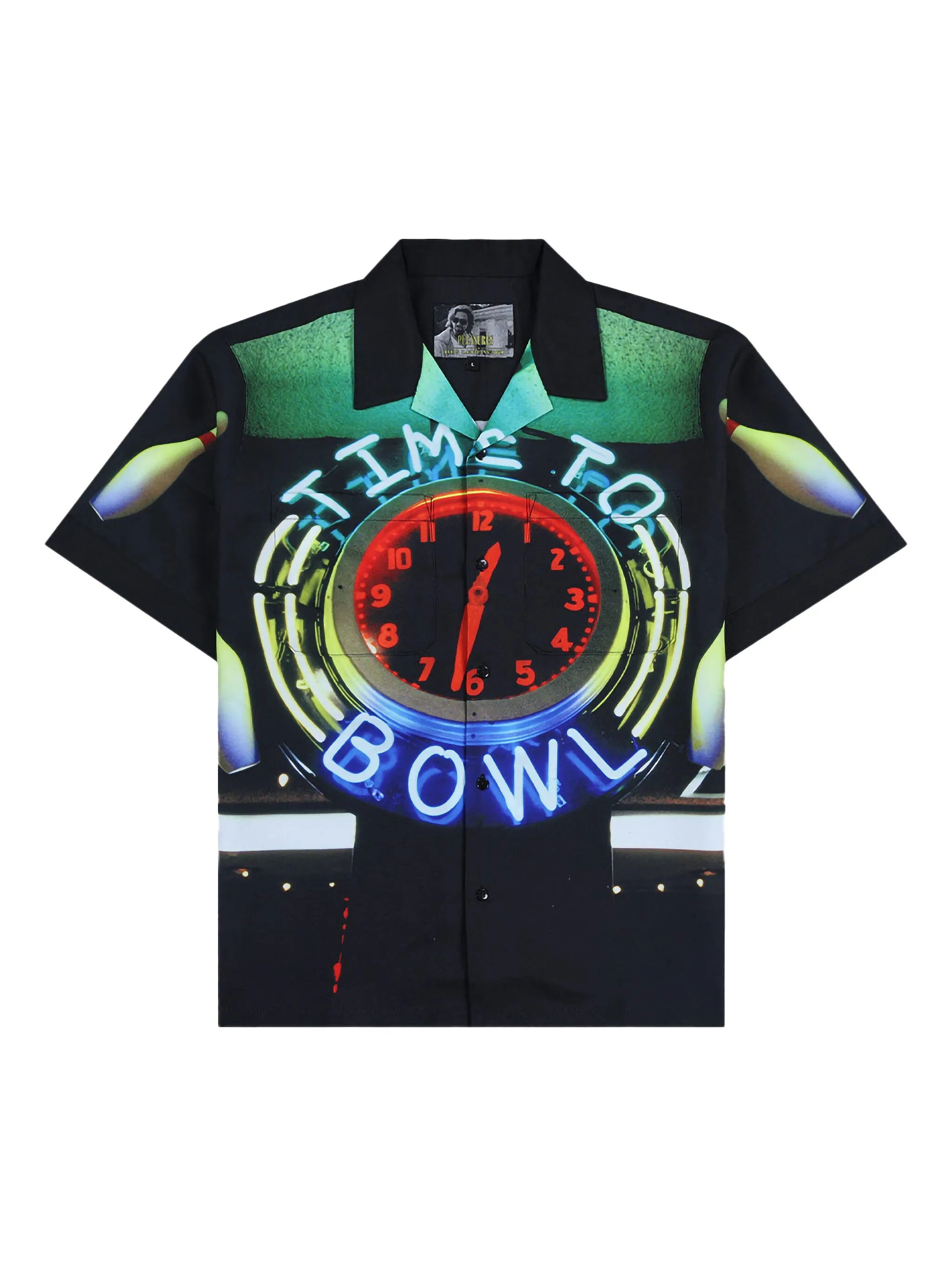 Рубашка Time из коллаборации с The Big Lebowski Pleasures, черный
Рубашка Time из коллаборации с The Big Lebowski Pleasures, черный