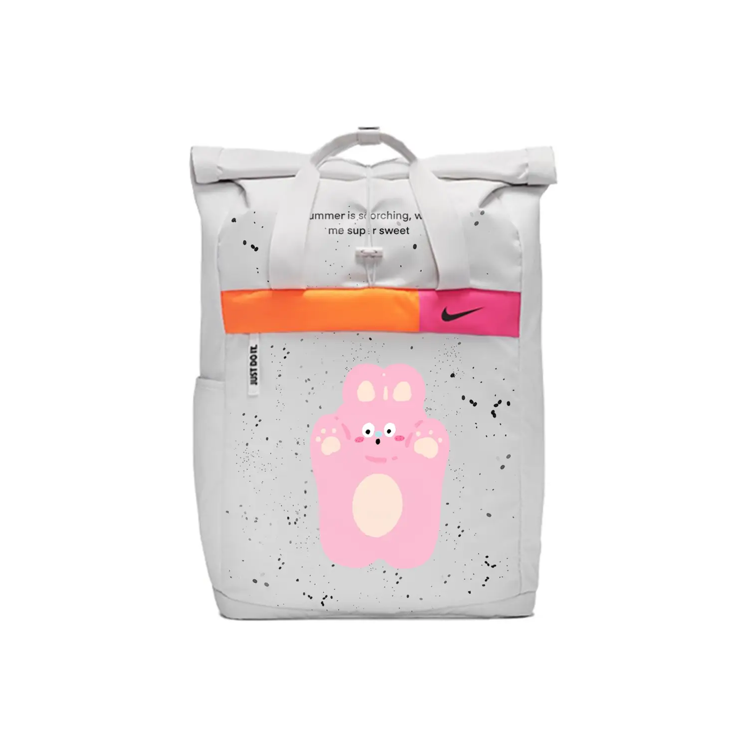 Рюкзак из ткани унисекс светло-серебристый серый Nike, Вишневый цвет Кролик
Рюкзак из ткани унисекс светло-серебристый серый Nike, Вишневый цвет Кролик