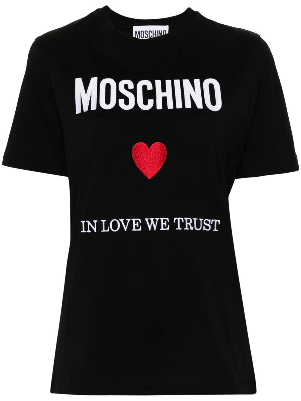 Футболка с логотипом Moschino, черный
Футболка с логотипом Moschino, черный