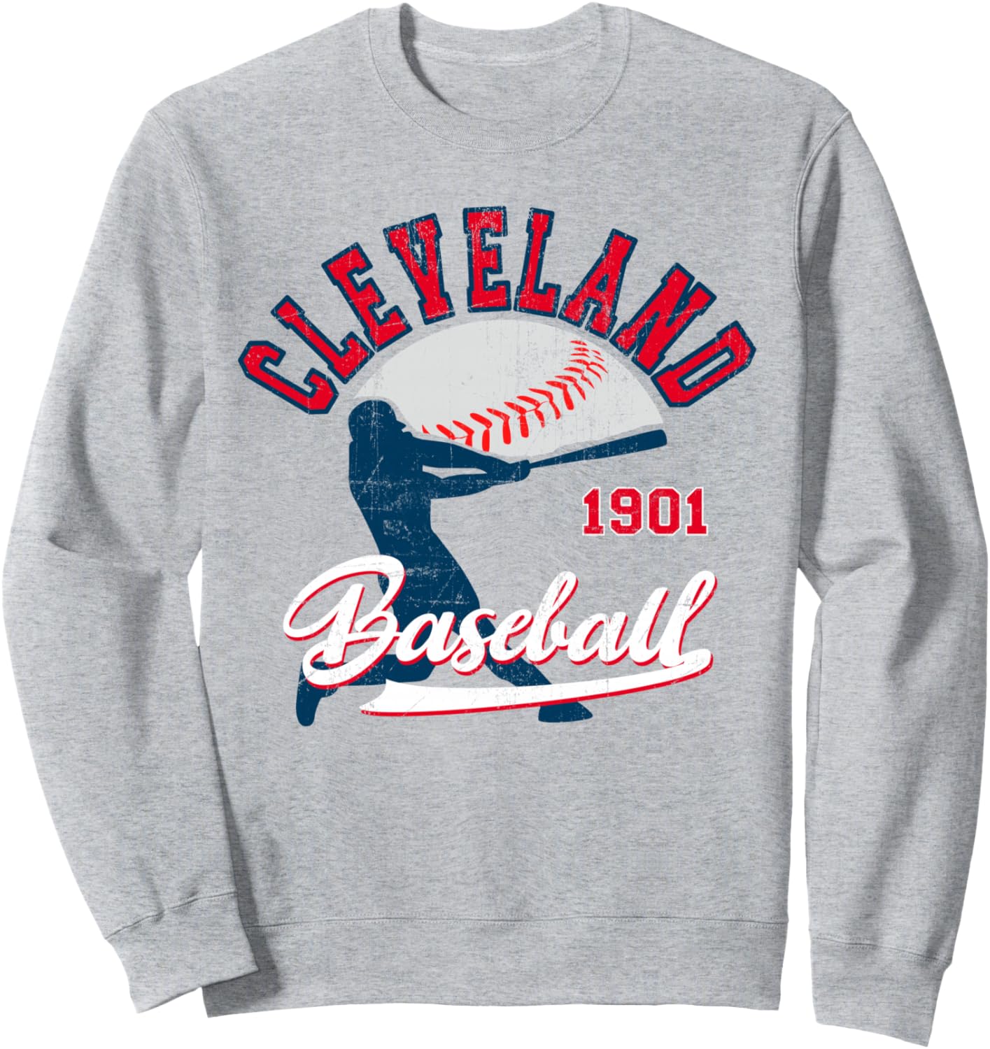Винтажная толстовка с символикой бейсбольной команды Кливленда для игрового дня Cleveland Baseball Jersey Apparel, серый
Винтажная толстовка с символикой бейсбольной команды Кливленда для игрового дня Cleveland Baseball Jersey Apparel, серый