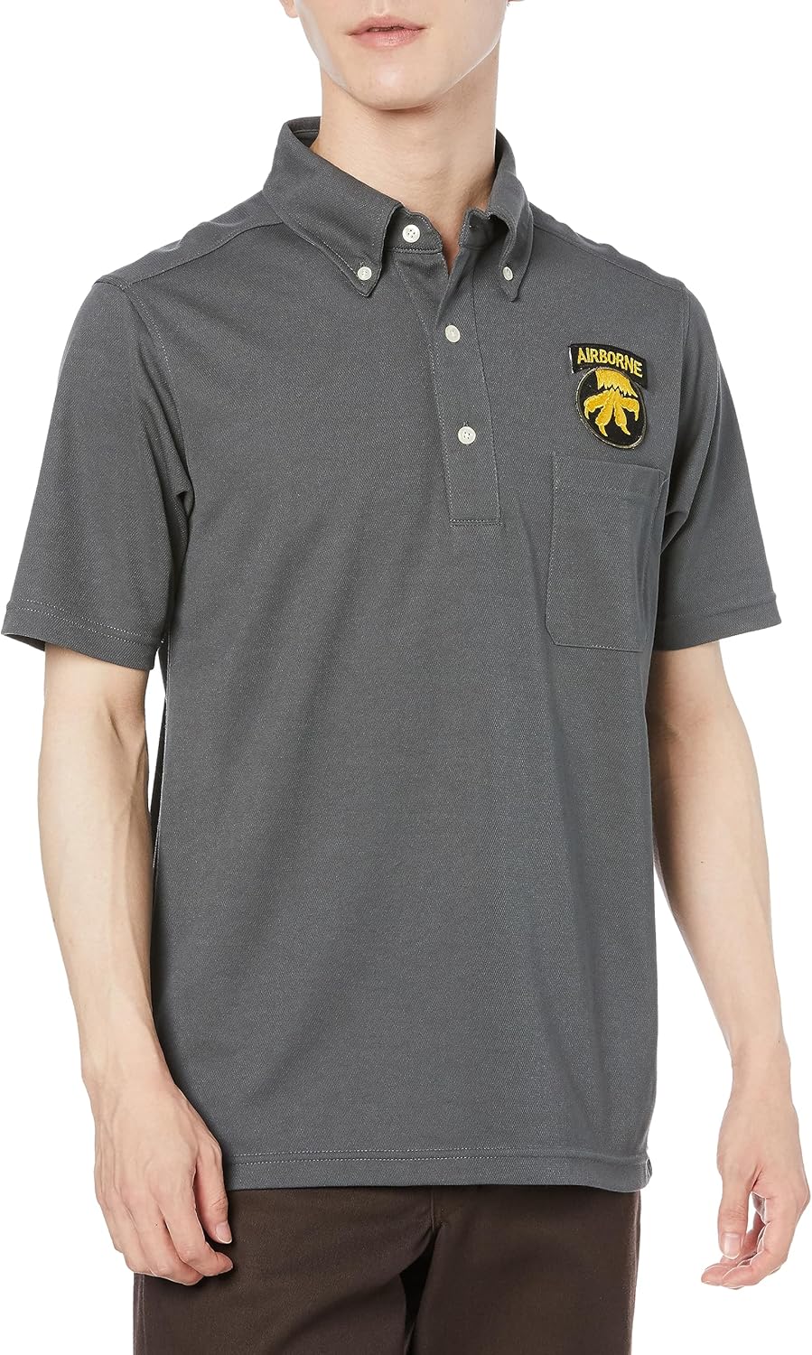 Футболка-поло F-Style F-SD021123 с изображением герба армии США, впитывающая пот, быстросохнущая, с карманами и пуговицами, с коротким рукавом, темно-серая, серая (темно-серая)
Футболка-поло F-Style F-SD021123 с изображением герба армии США, впитывающая пот, быстросохнущая, с карманами и пуговицами, с коротким рукавом, темно-серая, серая (темно-серая)