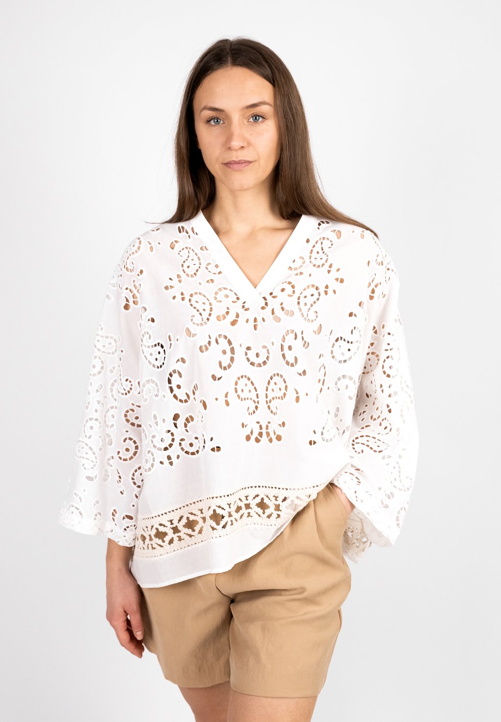 Блуза LOCHMUSTER Grace, белый 
Блуза LOCHMUSTER Grace, белый