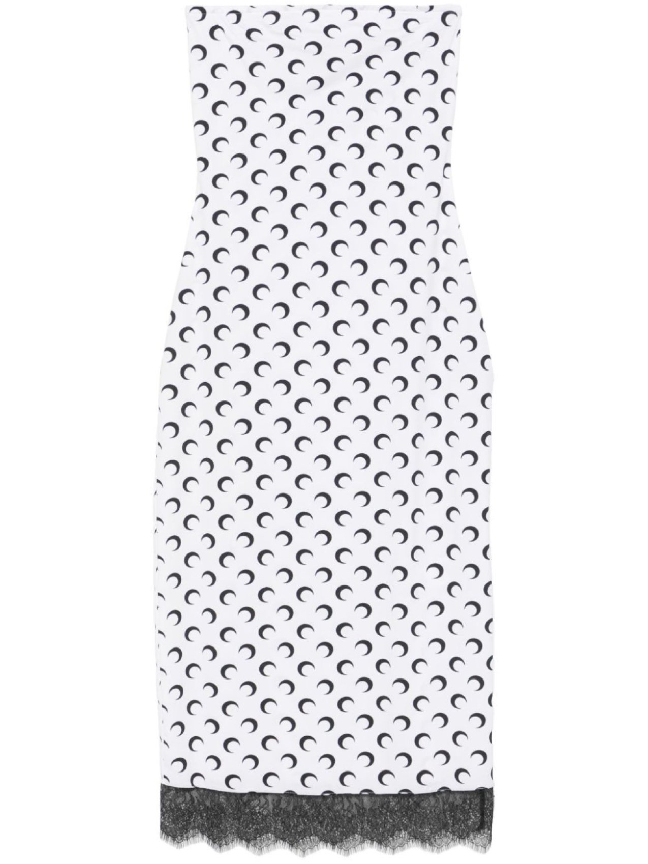 Marine Serre платье миди Crescent Moon с бюстье, белый
Marine Serre платье миди Crescent Moon с бюстье, белый