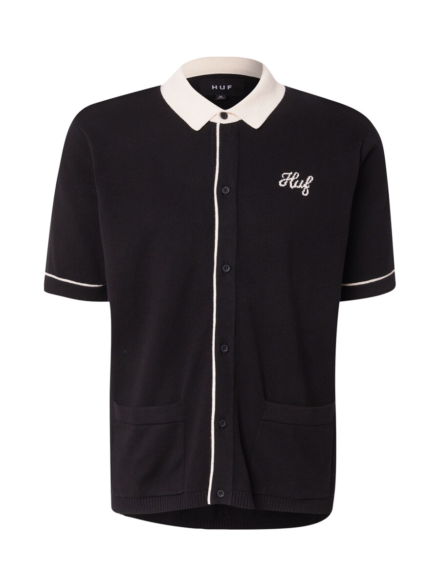 Рубашка на пуговицах классического кроя HUF Icarus, черный
Рубашка на пуговицах классического кроя HUF Icarus, черный