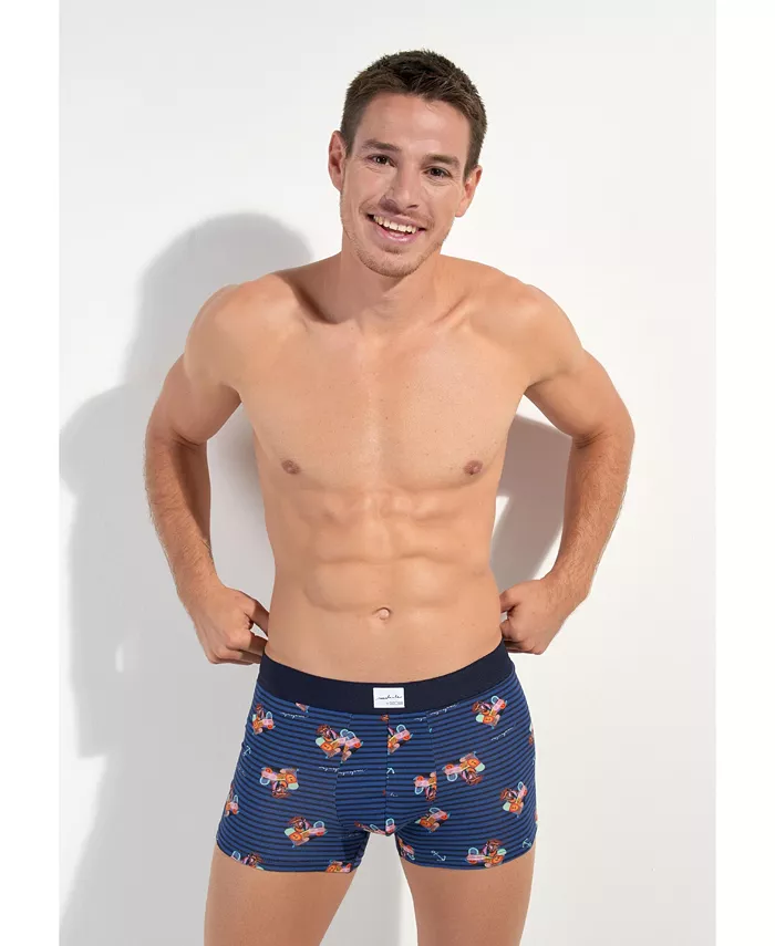 Мужские боксеры Marinero HOM USA, синий
Мужские боксеры Marinero HOM USA, синий