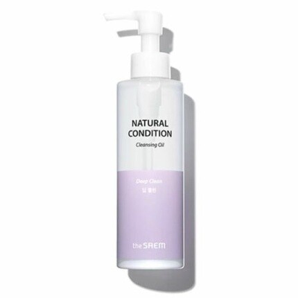 Очищающее средство для лица с маслом Deep Clean Natural Condition, 180 мл, The Saem
Очищающее средство для лица с маслом Deep Clean Natural Condition, 180 мл, The Saem