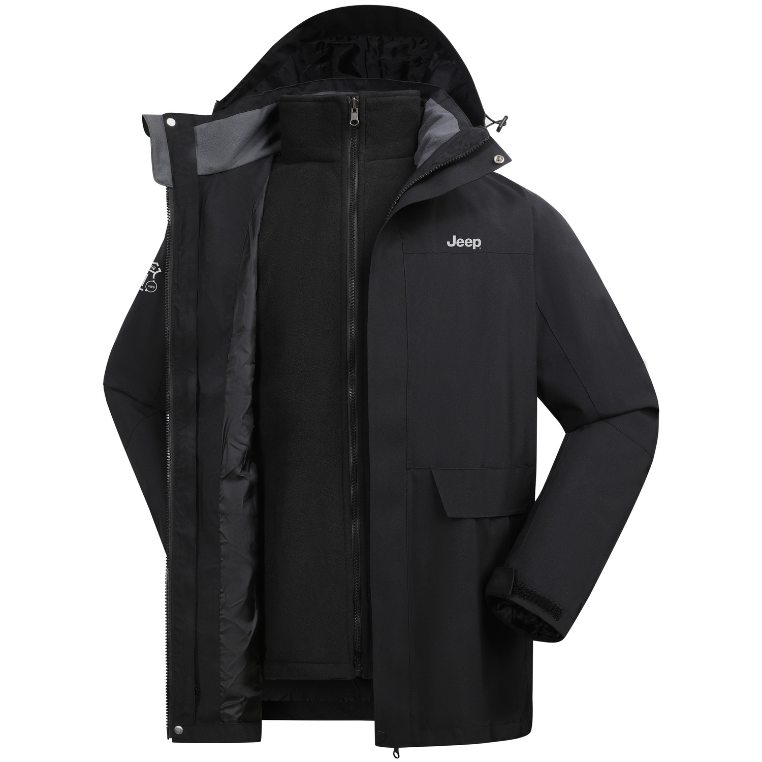 Ветровка Unisex Jeep, черная, Черный, Ветровка Unisex Jeep, черная
Ветровка Unisex Jeep, черная, Черный, Ветровка Unisex Jeep, черная