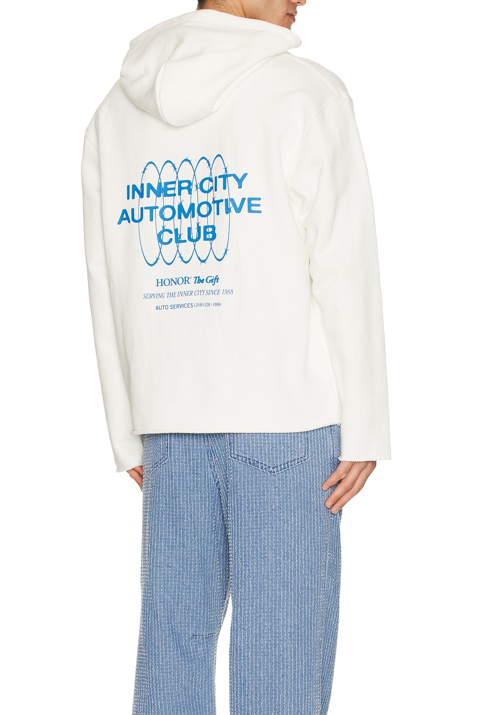 Speedbike Худи Honor The Gift, White 
Speedbike Худи Honor The Gift, White