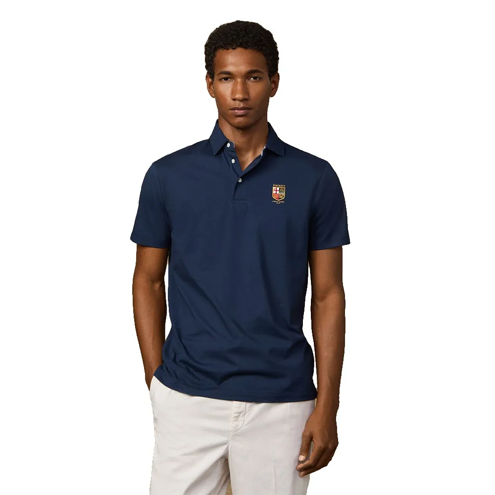 Поло с коротким рукавом Hackett HM5600114, синий
Поло с коротким рукавом Hackett HM5600114, синий