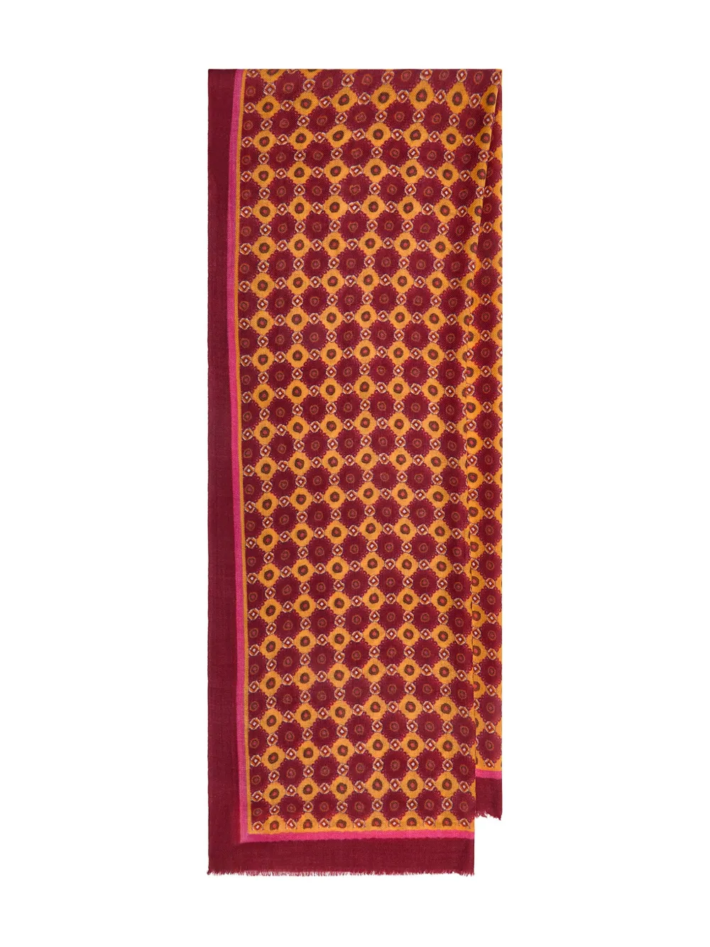 Шарф с геометричным узором MALIPARMI, красный
Шарф с геометричным узором MALIPARMI, красный