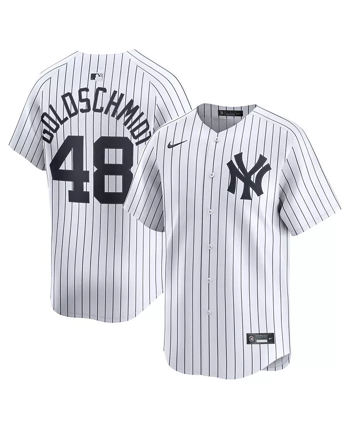 Мужская белая домашняя лимитированная джерси New York Yankees с именем Paul Goldschmidt Nike
Мужская белая домашняя лимитированная джерси New York Yankees с именем Paul Goldschmidt Nike