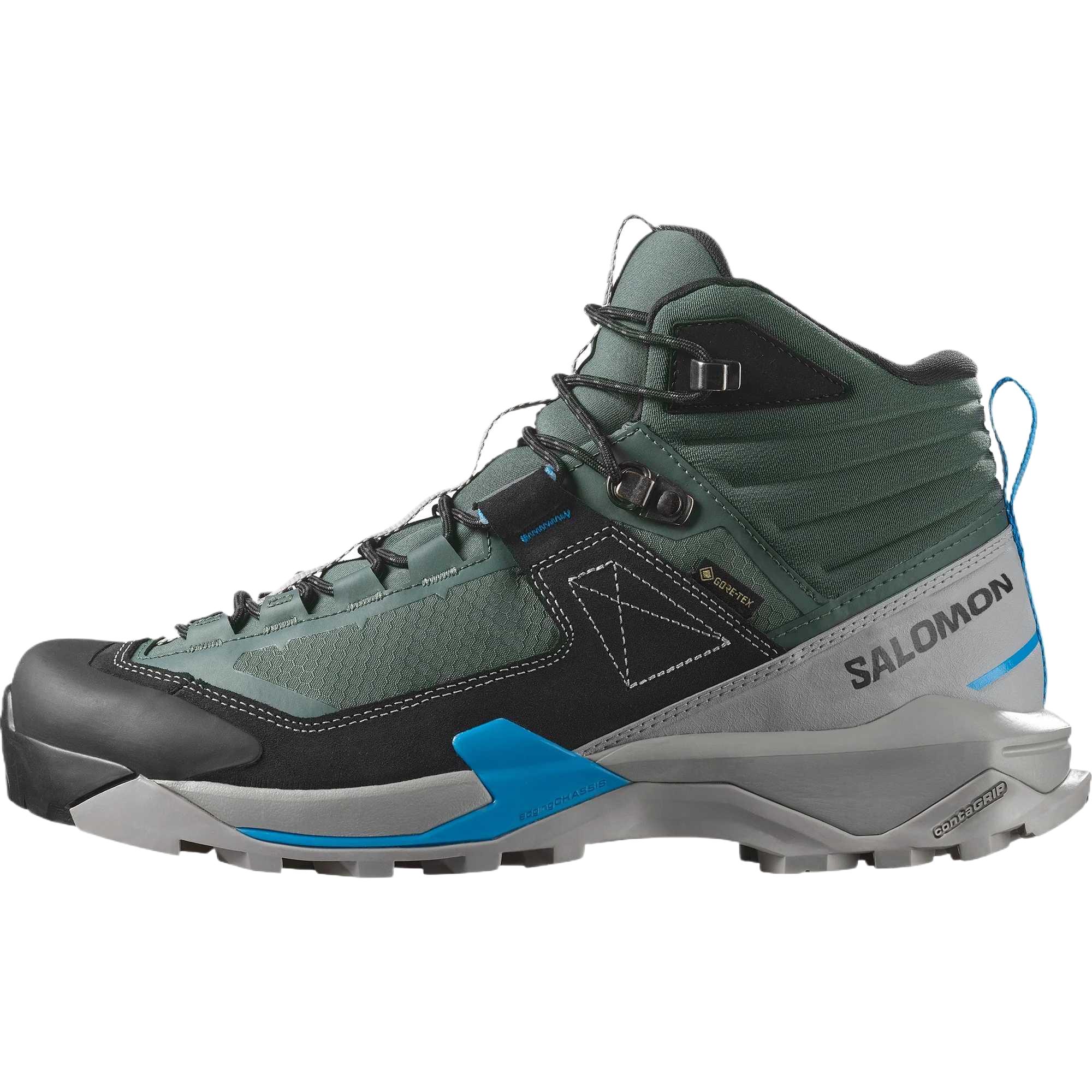 Кроссовки X Ultra Alpine Mid GORE TEX SALOMON, зеленый
Кроссовки X Ultra Alpine Mid GORE TEX SALOMON, зеленый