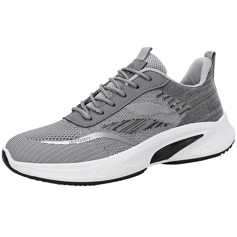 BOLE Серые мужские дышащие противоскользящие кеды, цвет Gray
BOLE Серые мужские дышащие противоскользящие кеды, цвет Gray