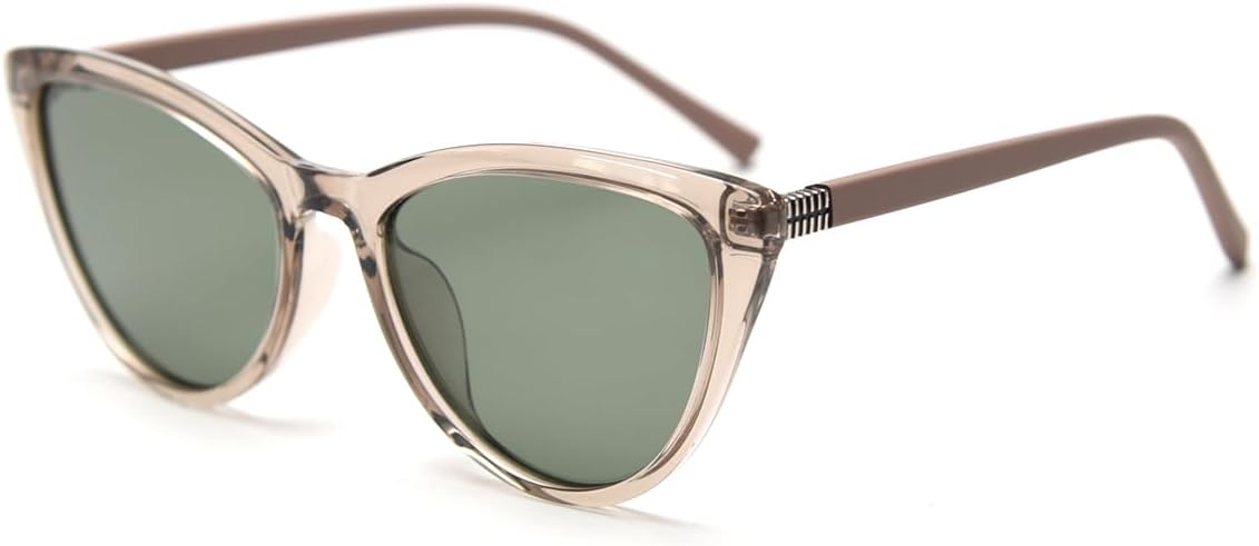 Поляризованные солнцезащитные очки в стиле ретро для женщин, линзы «кошачий глаз» Tr90, защита от УФ-излучения UV400, аксессуары для женщин, солнцезащитные очки для женщин weiyuchen, Khaki With Green
Поляризованные солнцезащитные очки в стиле ретро для женщин, линзы «кошачий глаз» Tr90, защита от УФ-излучения UV400, аксессуары для женщин, солнцезащитные очки для женщин weiyuchen, Khaki With Green