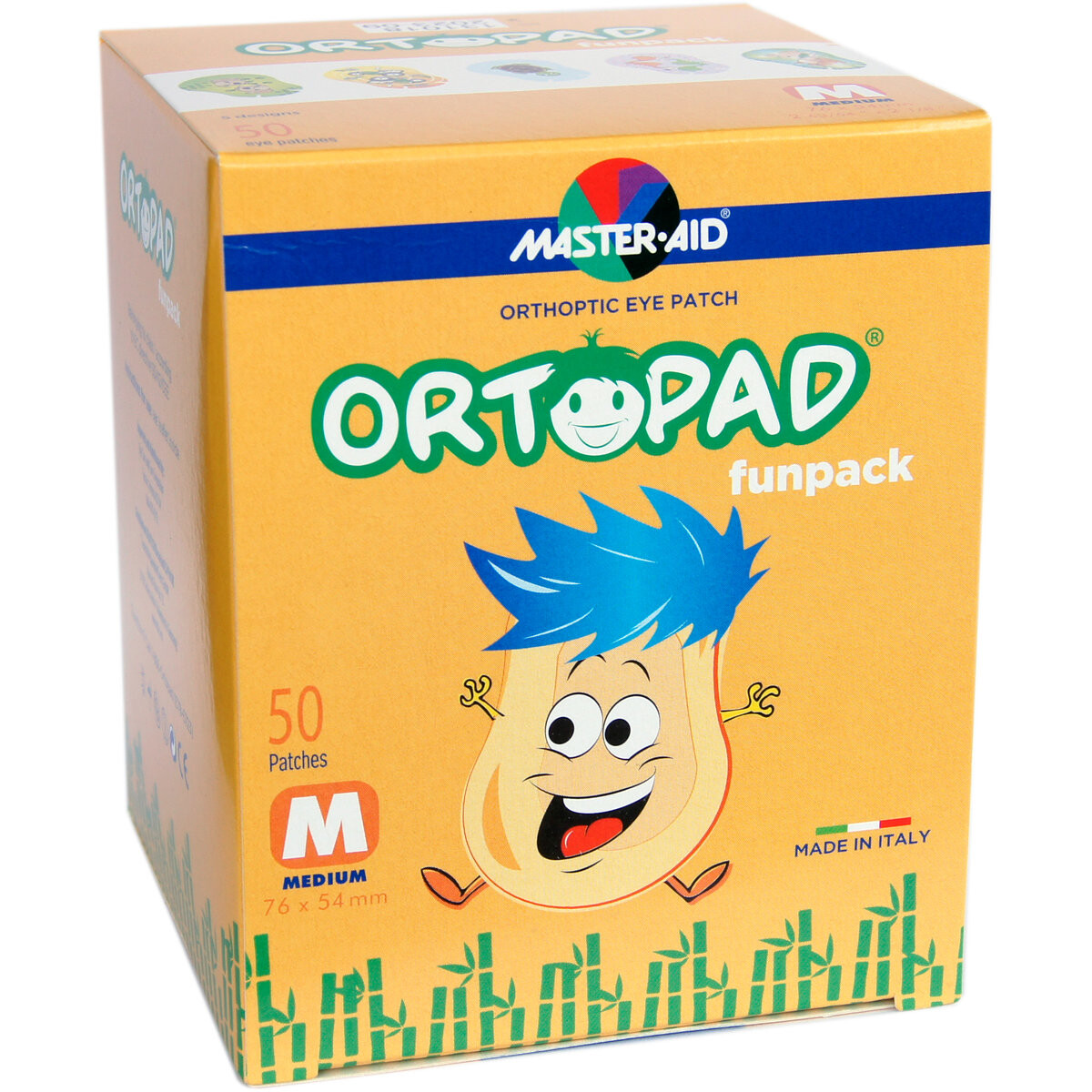 Ortopad Fun Pack Средний патчи для глаз 50 шт Inna Marka
Ortopad Fun Pack Средний патчи для глаз 50 шт Inna Marka