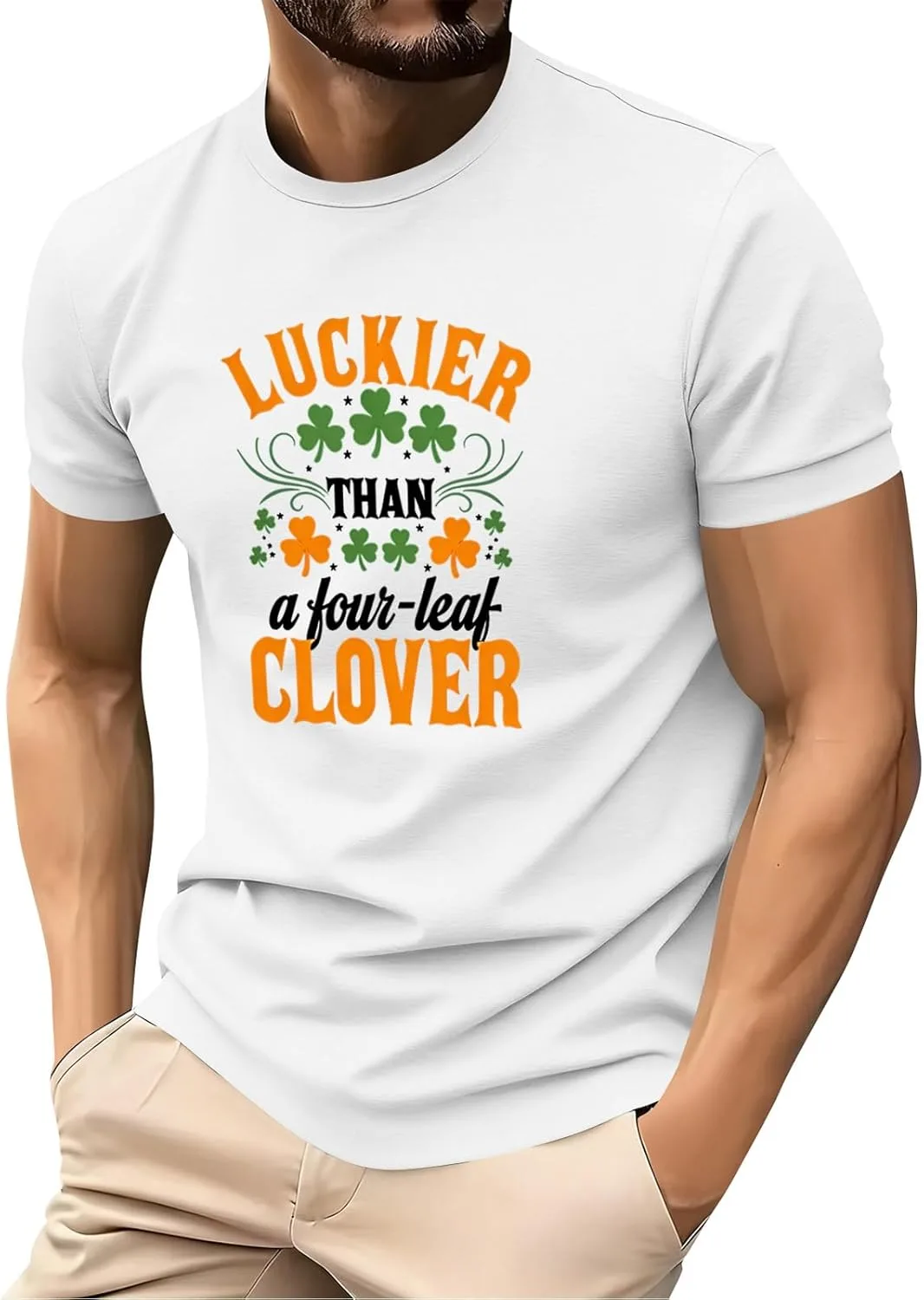 Футболка мужская с коротким рукавом Saint Patricks Day с принтом FlekmanArt
Футболка мужская с коротким рукавом Saint Patricks Day с принтом FlekmanArt