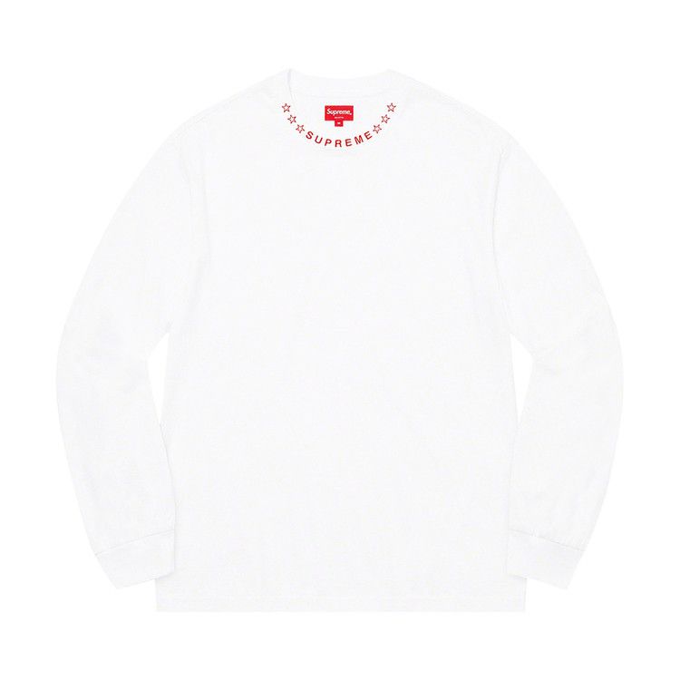 Лонгслив Supreme Stars Collar Long-Sleeve Top 'White'
Лонгслив Supreme Stars Collar Long-Sleeve Top 'White'