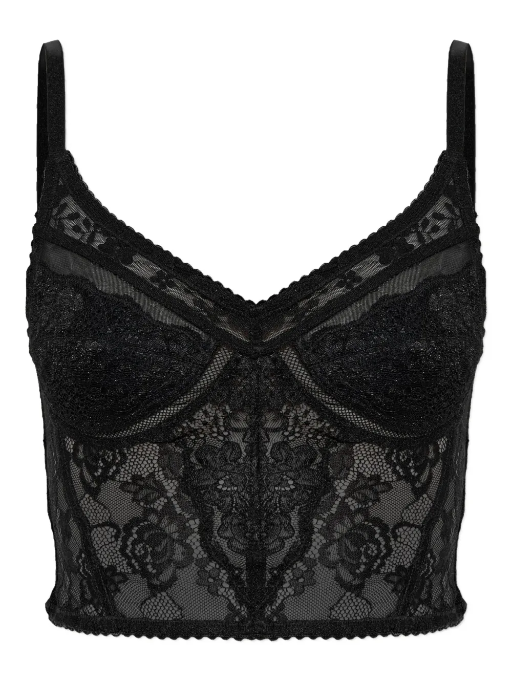 Топ с кружевными вставками Self-Portrait, черный
Топ с кружевными вставками Self-Portrait, черный