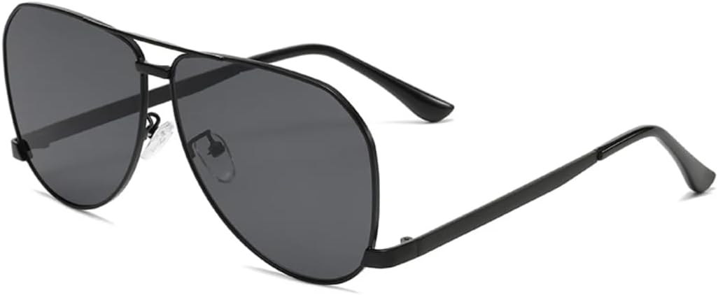 Модные солнцезащитные очки большого размера прямоугольной формы для женщин, винтажные панк-очки в металлической оправе для мужчин, роскошные трендовые очки с защитой от УФ-излучения UV400 VVTWSSW, Black
Модные солнцезащитные очки большого размера прямоугольной формы для женщин, винтажные панк-очки в металлической оправе для мужчин, роскошные трендовые очки с защитой от УФ-излучения UV400 VVTWSSW, Black