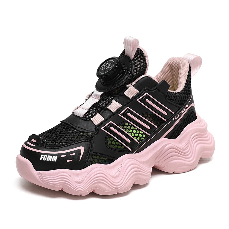 Нескользящие износостойкие низкие повседневные кроссовки для детей FCMM, черный/розовый
Нескользящие износостойкие низкие повседневные кроссовки для детей FCMM, черный/розовый
