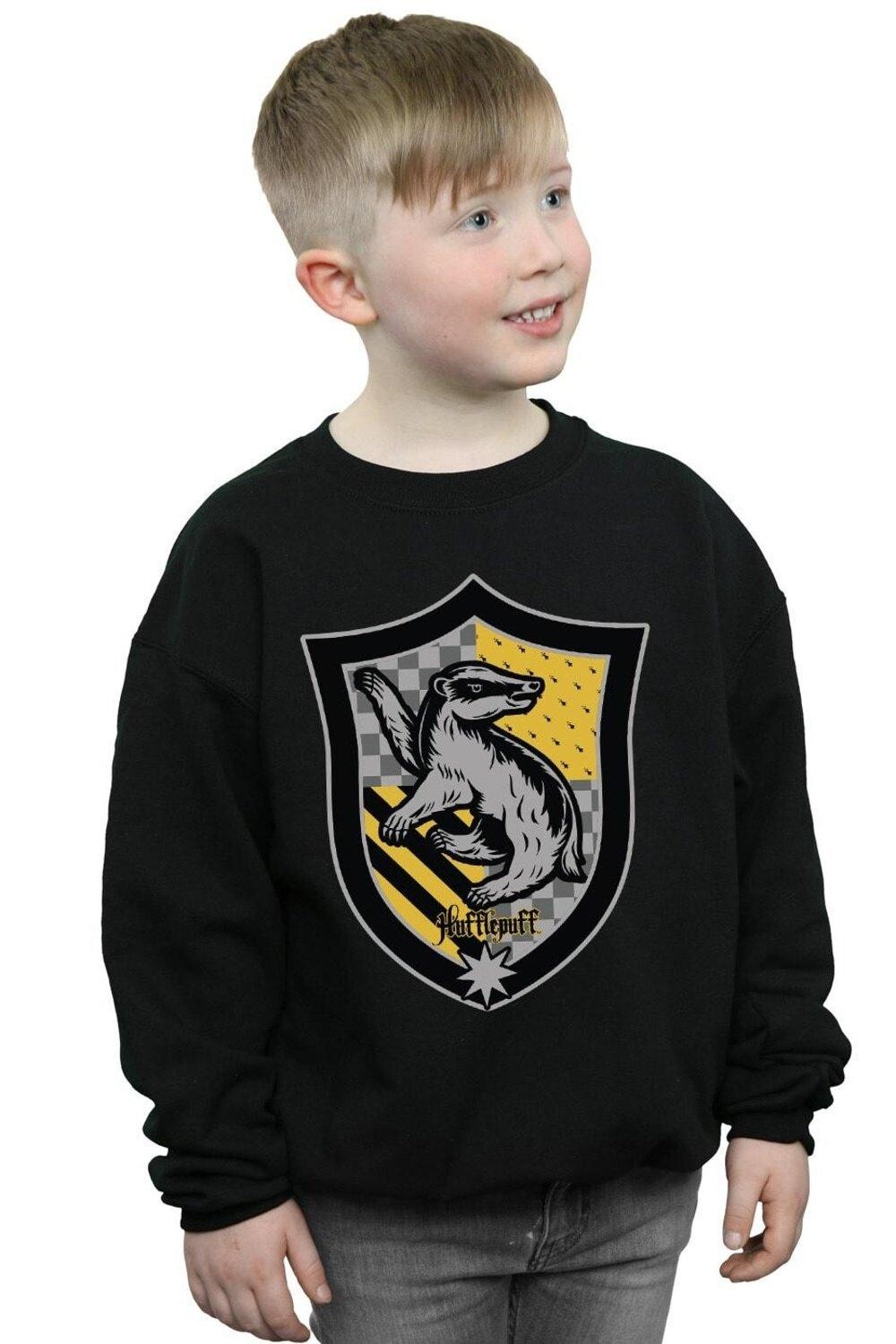 Толстовка с гербом Хаффлпаффа на плоской подошве Harry Potter, черный
Толстовка с гербом Хаффлпаффа на плоской подошве Harry Potter, черный