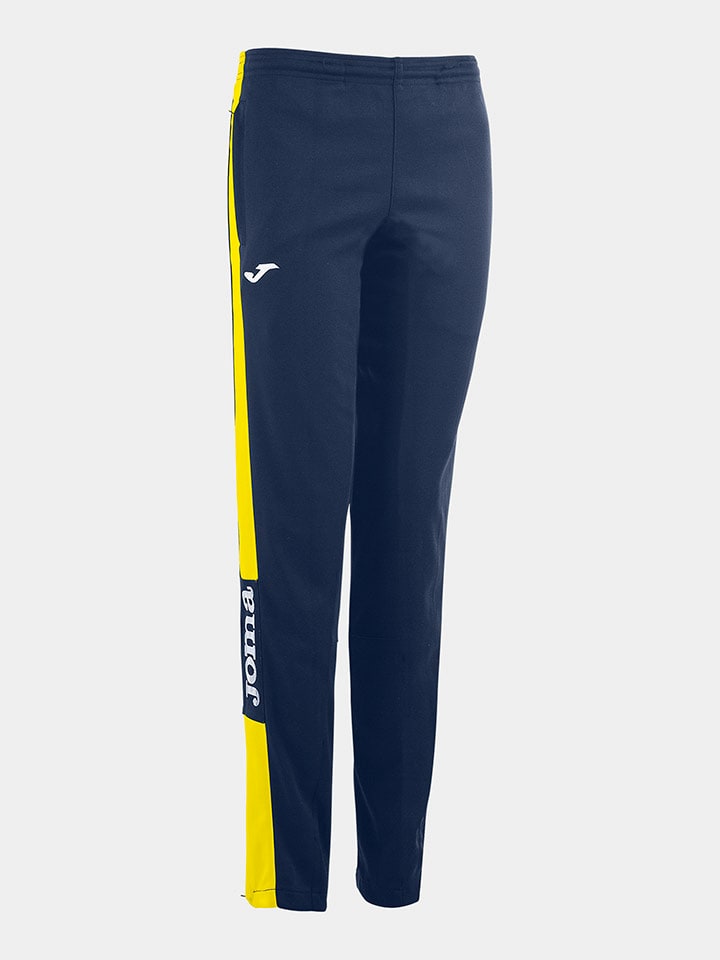 Joma Темно-синие/желтые спортивные штаны
Joma Темно-синие/желтые спортивные штаны