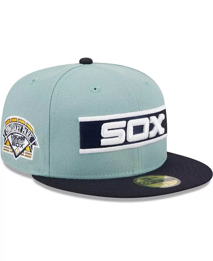 Мужская шляпа светло-синего, темно-синего цвета Chicago White Sox Beach Kiss 59FIFTY New Era
Мужская шляпа светло-синего, темно-синего цвета Chicago White Sox Beach Kiss 59FIFTY New Era